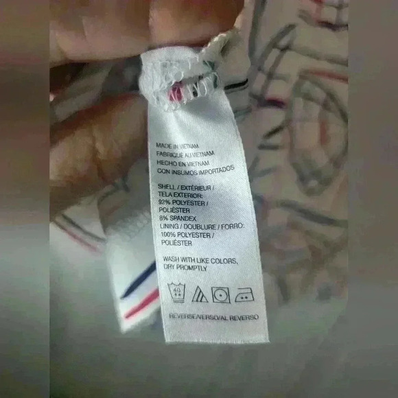 IZOD gold skort size 16. 92%poly 8% spandex - Picture 6 of 7